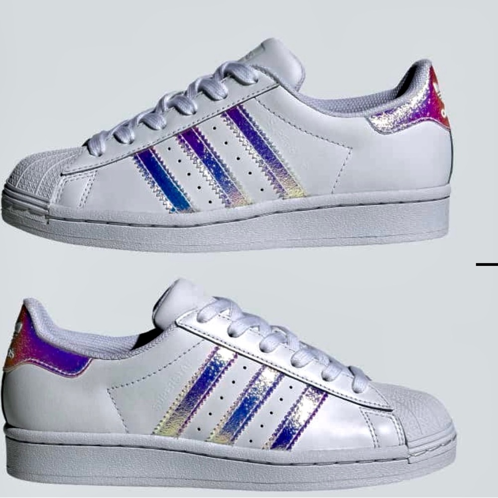 Adidas Women's Superstar Iridescent Trainer Buy Adidas Superstar  Iridescent Trainers Outlet Adidas Superstar